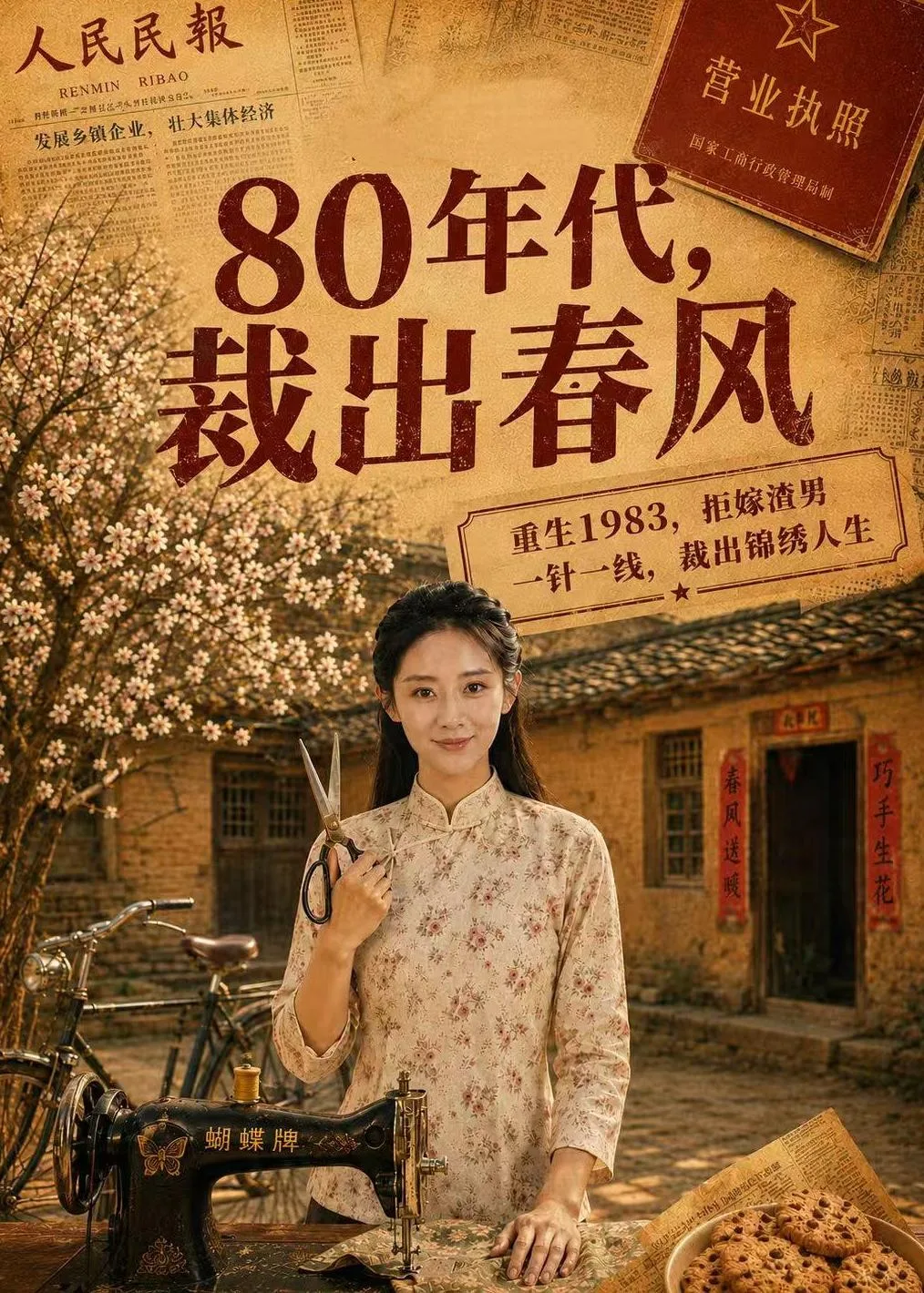80年代,裁出春风
