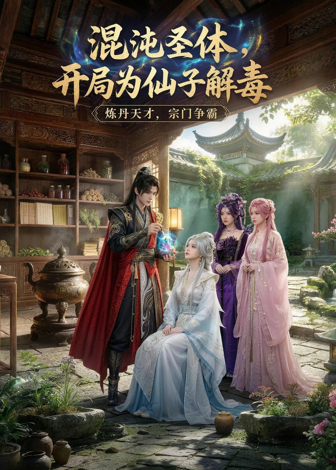 混沌圣体，开局为仙子解毒（漫剧）