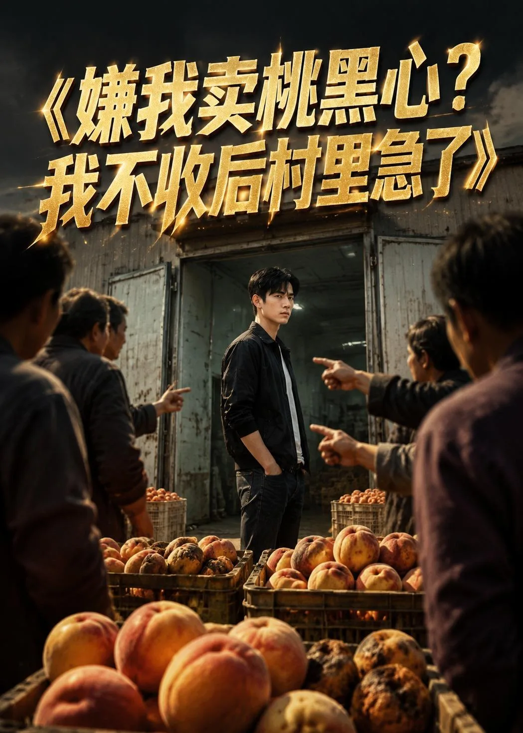 嫌我卖桃黑心?我不收后村里急了